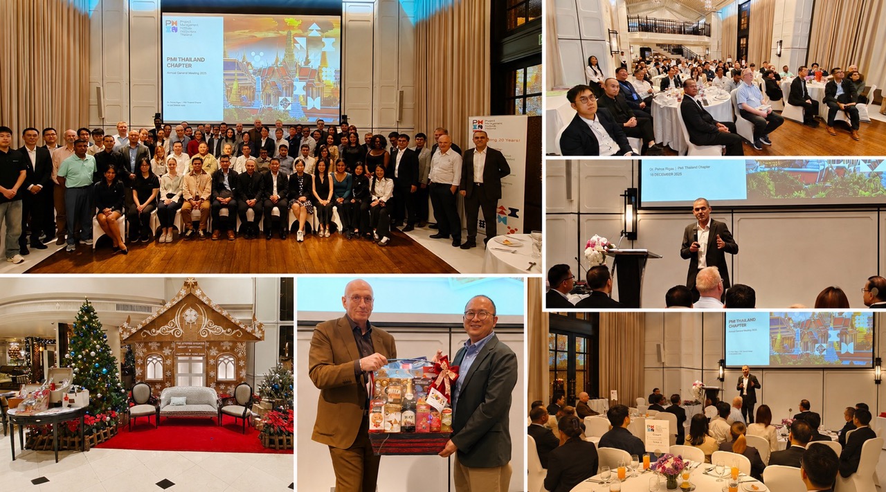 PMI Thailand Chapter AGM 2025 Celebrates Leadership, Excellence, and Member Achievements