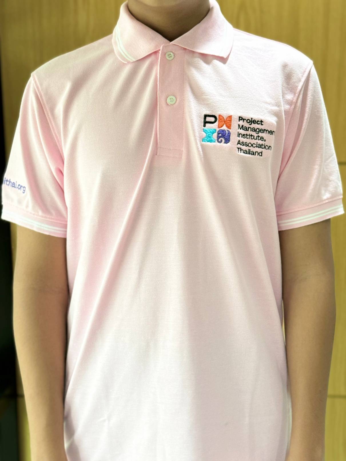 PMI Thai Chapter Polo Shirt (Pink)